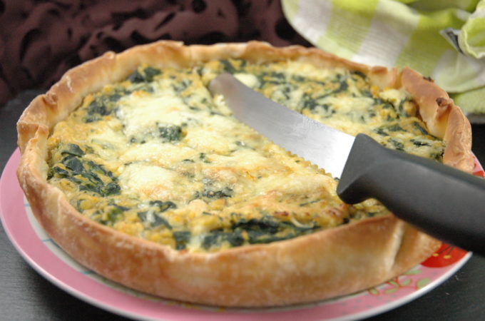 Spinat–Linsen Tarte