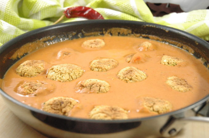 Veganes Falafel Curry