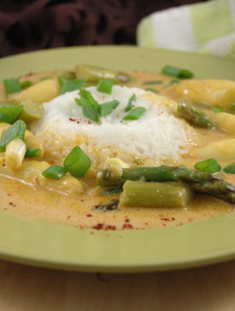 Spargel Curry